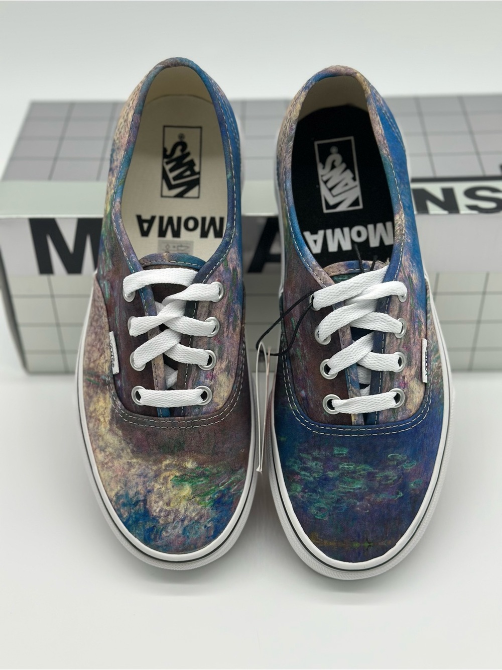 Vans x MoMA Multicolor Low Top Sneakers - White Laces - Picture 3 of 9